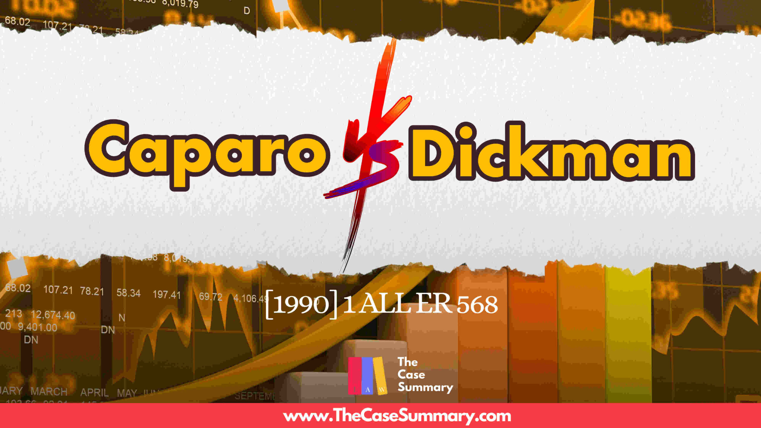 Caparo v Dickman (1990) [Case Summary]