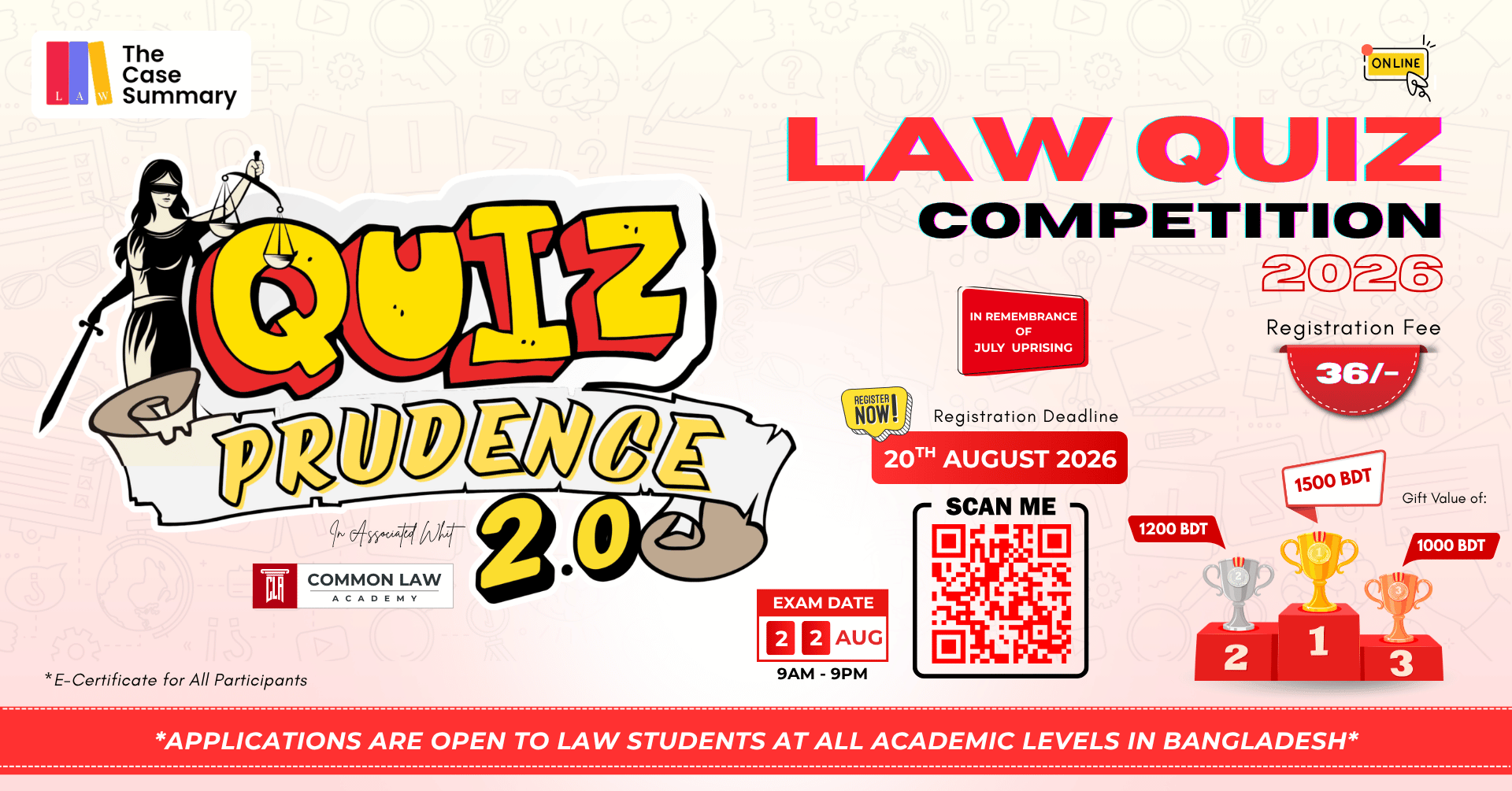 TCS QuizPrudence 2.0 Banner